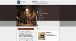 Desktop Screenshot of gms-mining.com